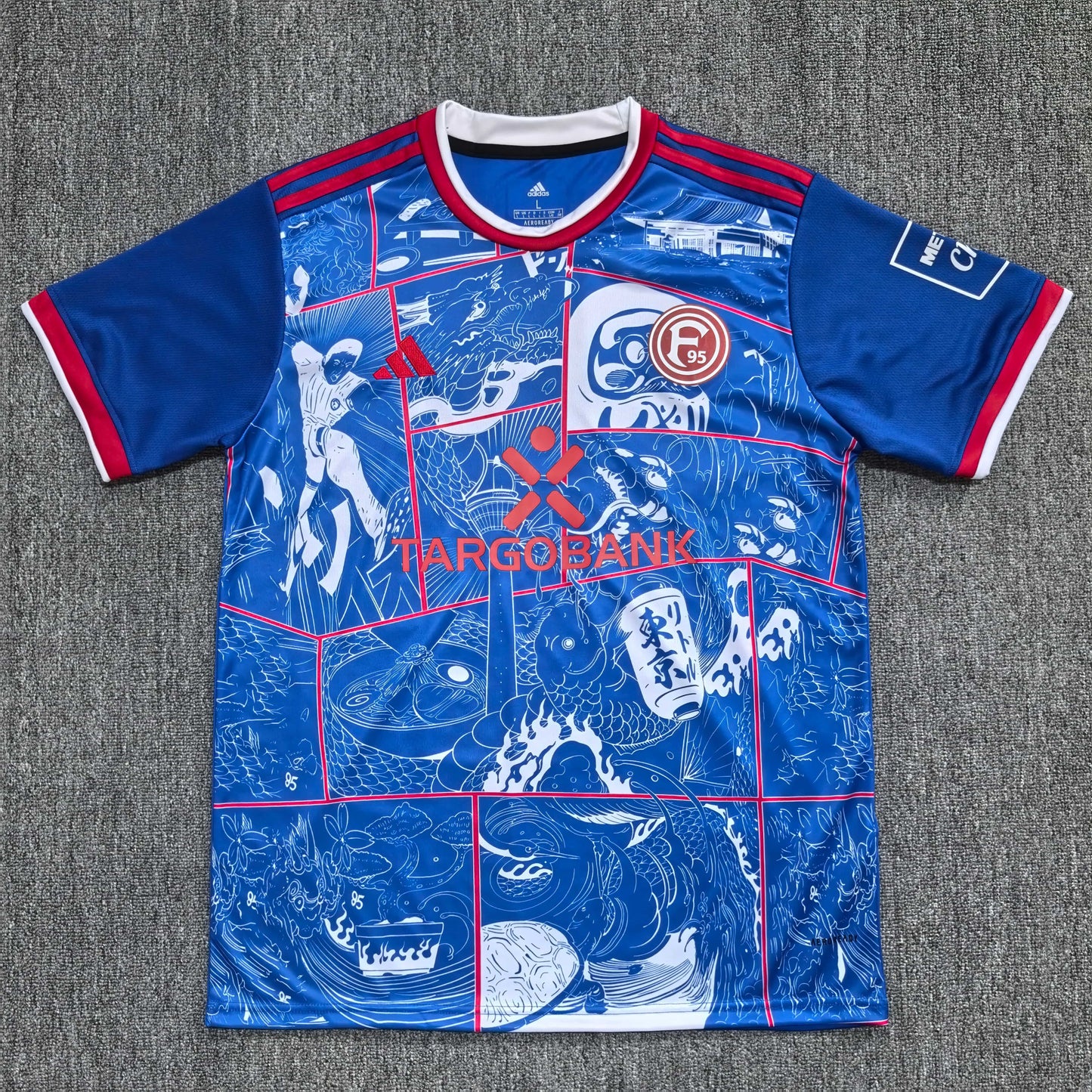 Maillot Fortuna Düsseldorf 2025 2026 bleu