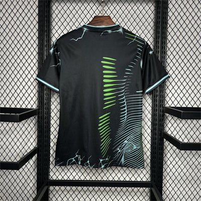 Édition spéciale Real Madrid 2024/25 Noir et vert MaillotNW