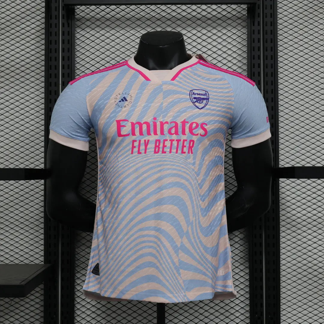 Maillot Arsenal BLEU ROSE 2023/2024 MaillotNW