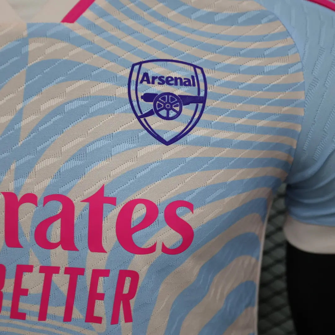 Maillot Arsenal BLEU ROSE 2023/2024 MaillotNW