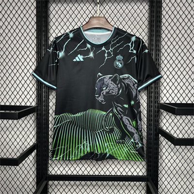 Édition spéciale Real Madrid 2024/25 Noir et vert MaillotNW