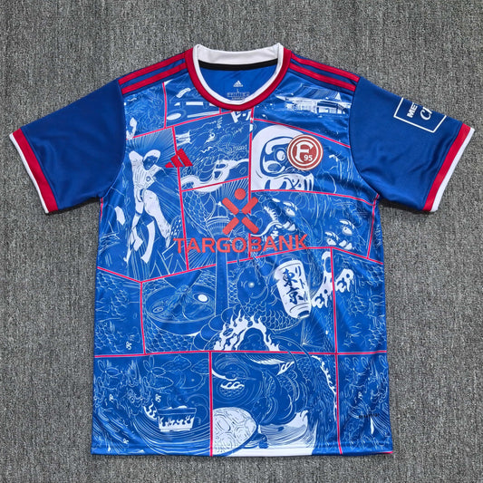 Maillot Fortuna Düsseldorf 2025 2026 bleu