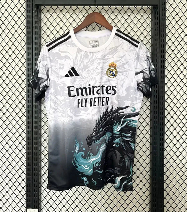 Maillot Real Madrid Édition Spéciale Dragon bleu/noir 25/26